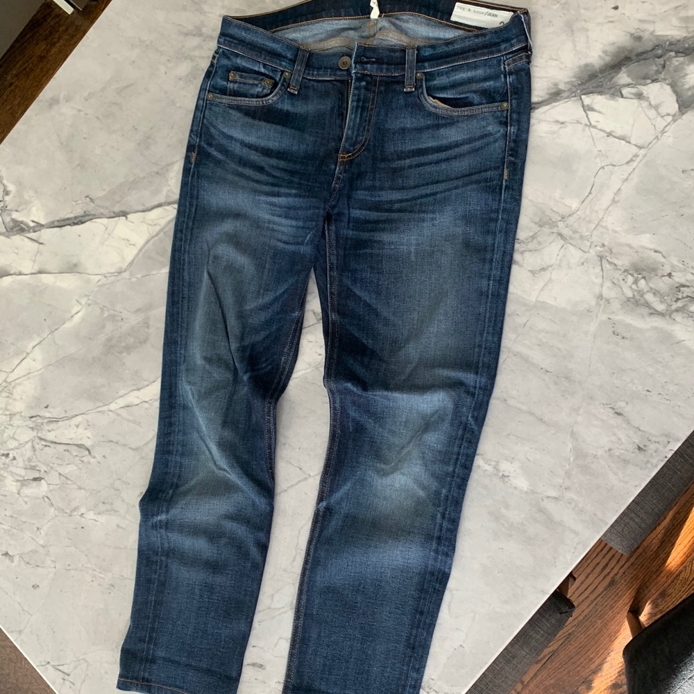 Rag and Bone slim boyfriend jeans